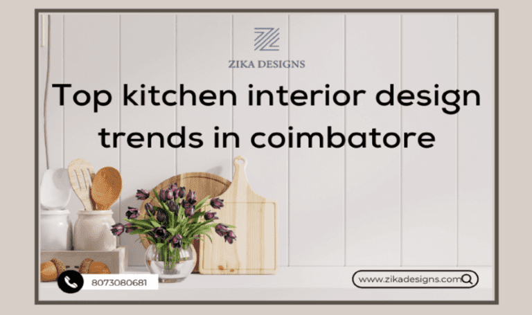 Top Kitchen Interior Design Trends in Coimbatore
