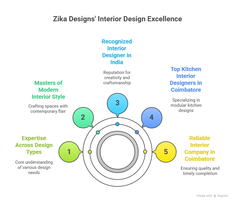 Top Interior Designers in Coimbatore, Famous for Modern Interior Style