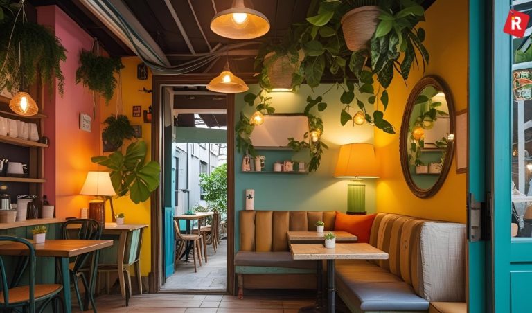 Brewing Spaces with Style Work in Progress Café by Zika Designs