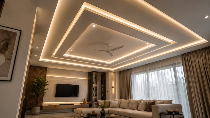 living room interior design Coimbatore